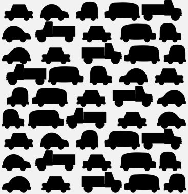 Siyah araba sorunsuz arka plan