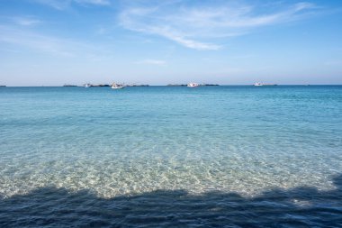 Gulf sea of Thailand , in Chonburi Province of Thailand