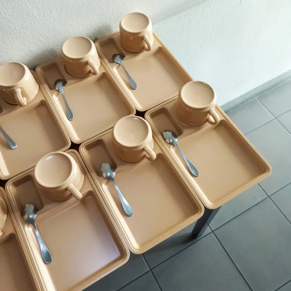 Coffee cup set for meeting room