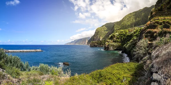 Bucht von Seixal, Madeira Stockbild