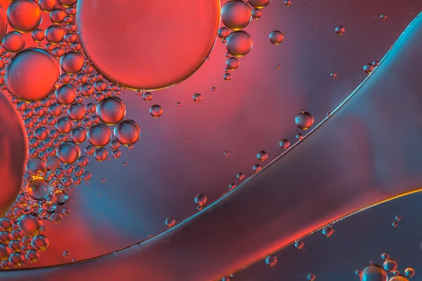 Abstract wave with colored water-bubbles — Stock Photo, Image