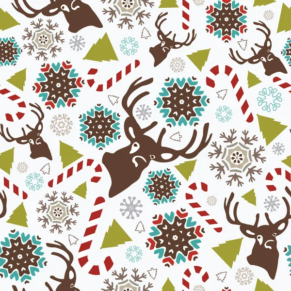 Christmas pattern — Stock Vector