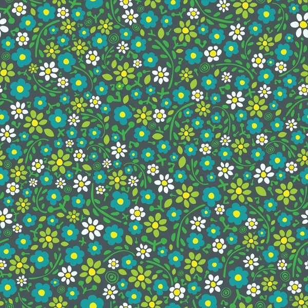 Model floral fără sudură — Vector de stoc