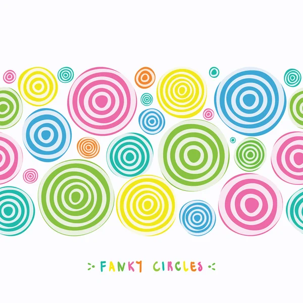 Abstrakt cirkel mönster — Stock vektor