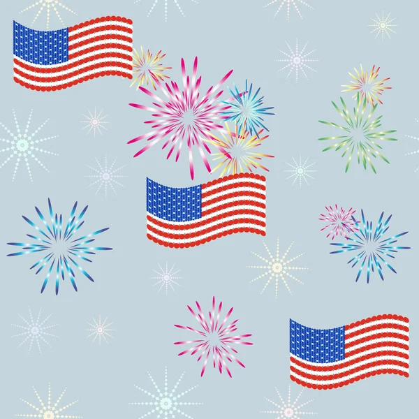 Independence day background — Stock Vector