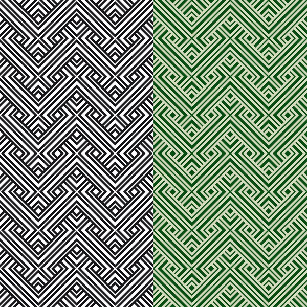 Abstrakt etniska sömlös geometriska mönster. vektor illustration — Stock vektor