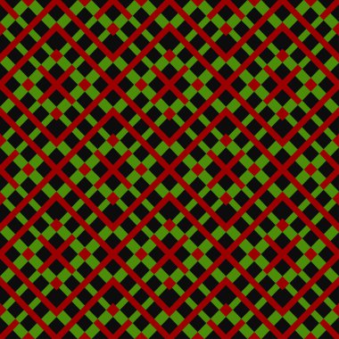 soyut etnik kesintisiz geometrik desen. vektör çizim