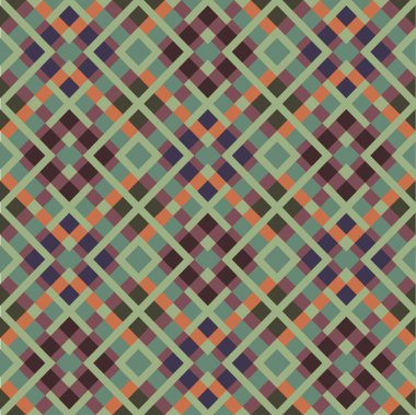 Renkli Geometrik desen