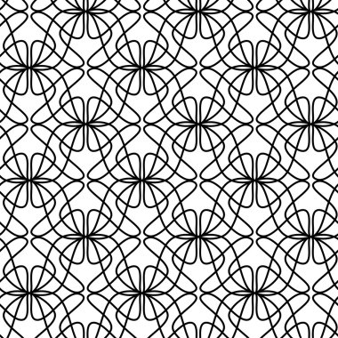 vektör seamless modeli. Yinelenen geometrik doku