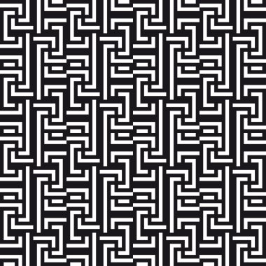 Zarif bir siyah beyaz, vektör deseni