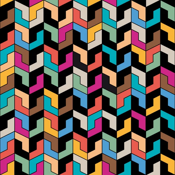 Patroon van geometrische vormen — Stockvector