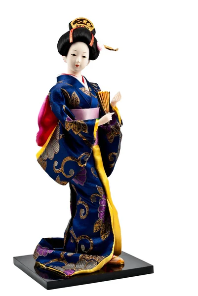 Japanska geisha docka — Stockfoto