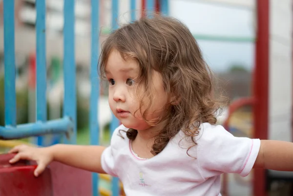 Baby at park — Stock Photo, Image