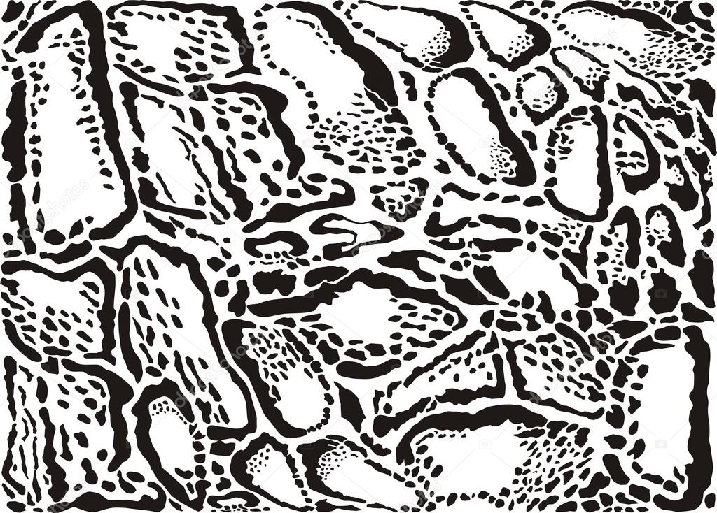 Clouded leopard pattern background