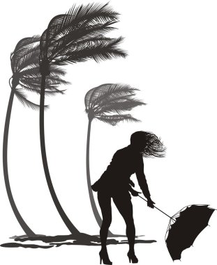 tehlike ve bent Palms erkek