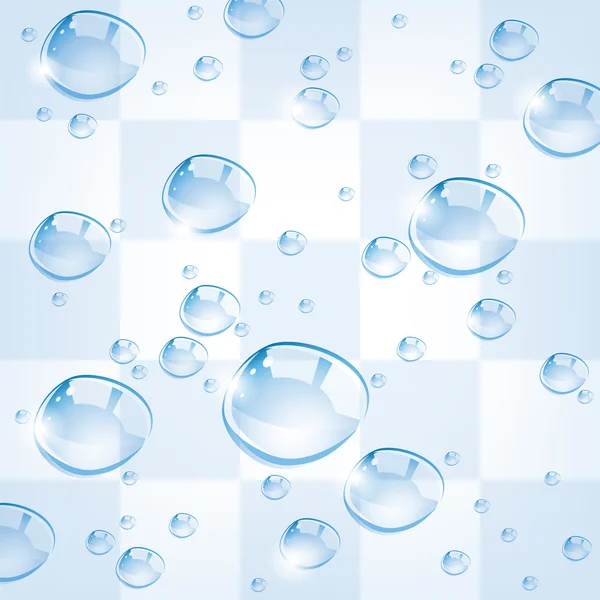 Gouttes d'eau vectorielles — Image vectorielle