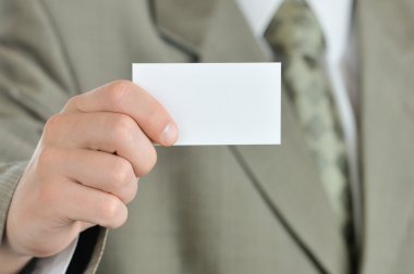 işadamı holding boş kartı