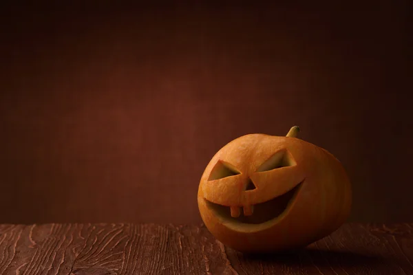 Scary halloween calabaza jack-o-linterna —  Fotos de Stock