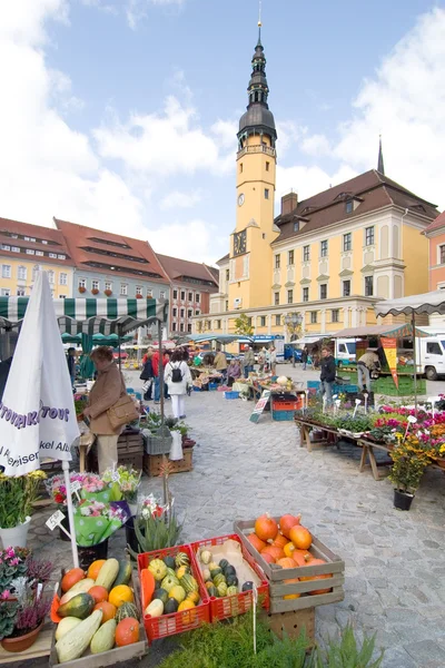 Mercado del Ayuntamiento de Bautzen —  Fotos de Stock