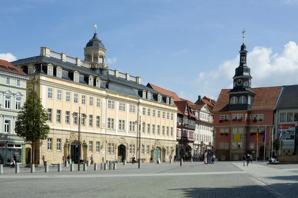 Markt mit Schloss — Stock Photo, Image