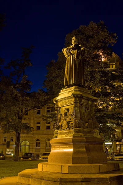 アイゼナハで lutherdenkmal — ストック写真