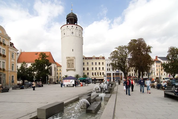 Platz vor dem Frauenturm — Stok fotoğraf