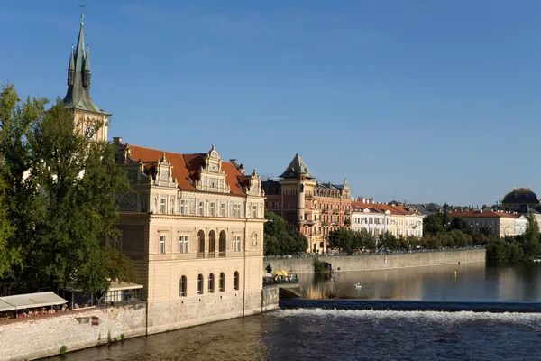 Moldauufer — Stockfoto