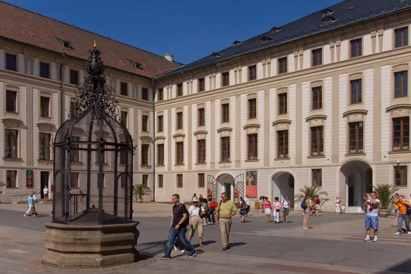 Hradschin Platz — Stockfoto