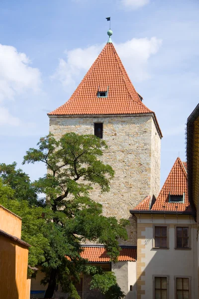 Viereckiger Turm — Stock Photo, Image