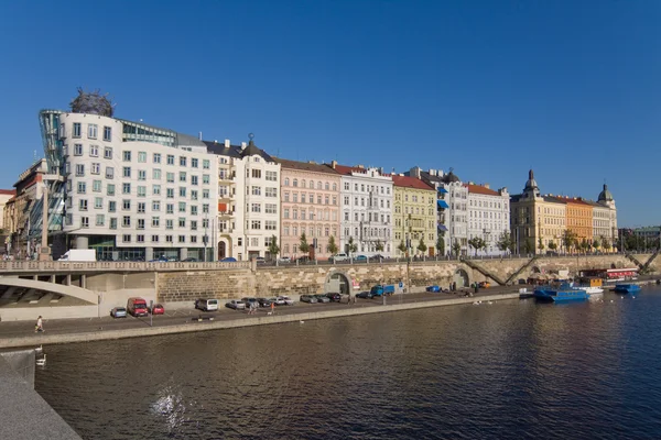 Prager Häuserfront — Stockfoto