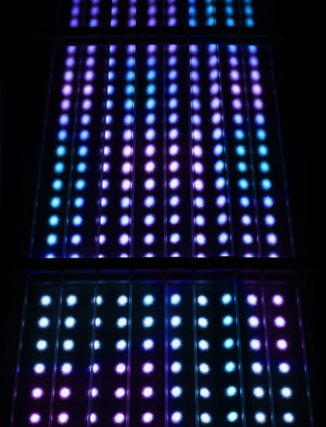 Light spots matrix background — Stock Photo, Image