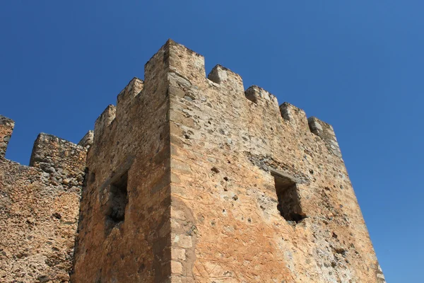 Stary kamienny zamek wieża — Zdjęcie stockowe
