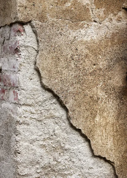 Fond de mur en béton cassé granuleux — Photo