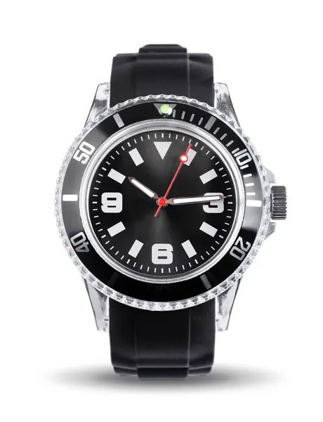 Orologio cronografo sportivo isolato — Foto Stock