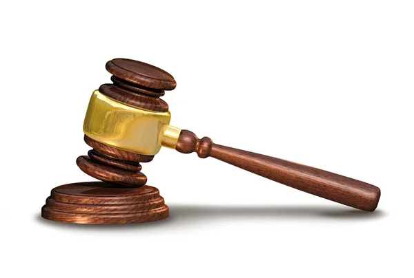 Judges gavel, justice concept — Stock Photo, Image