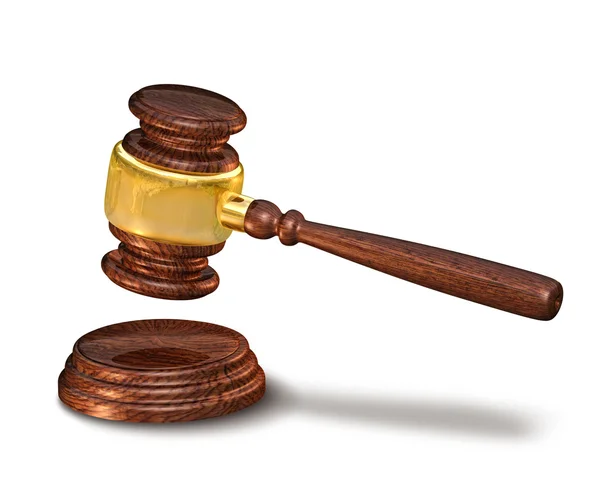 Judges gavel, justice concept — Stock Photo, Image