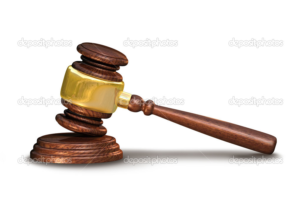 Judges gavel, justice concept