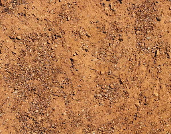Kuiva maasto ruskea maaperä luonnollinen tausta — kuvapankkivalokuva