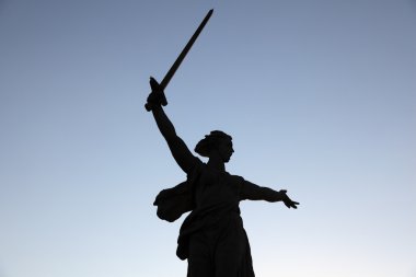 Rusya, volgograd (stalingrad), russi, efsanevi Anıtı