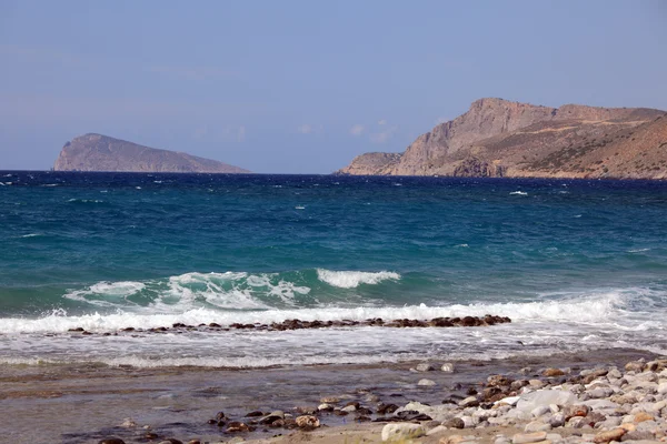 Острів узбережжі острова Крит — стокове фото