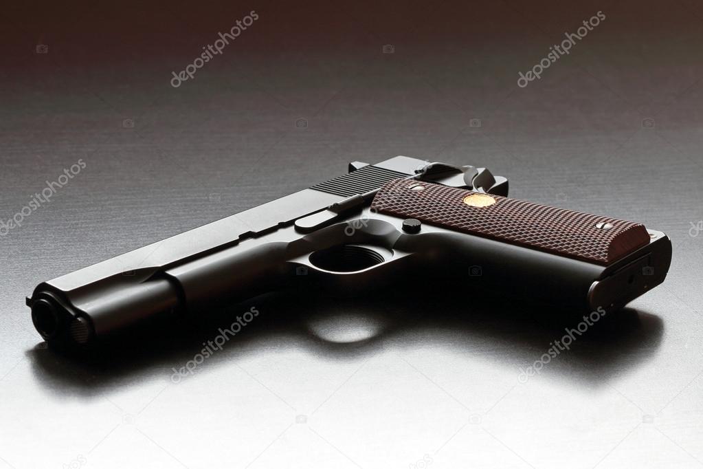 Legendary US .45 caliber handgun.