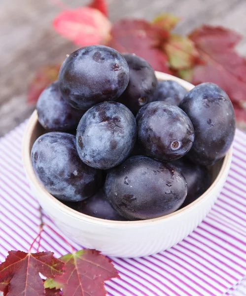 Fresh plums — Stock Photo, Image