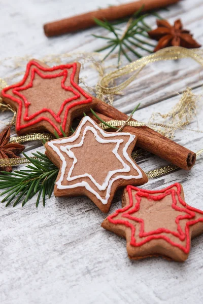 Gingerbread heart — Stock Photo, Image