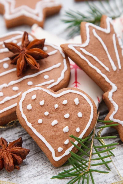 Gingerbread heart — Stock Photo, Image