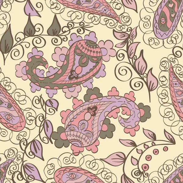 Modello di Paisley — Vettoriale Stock