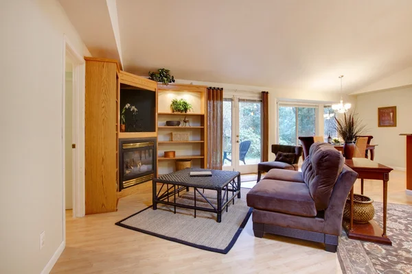 Nápad skvělý design pro obývací pokoj — Stock fotografie