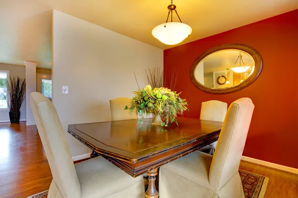 Small elegant dining corner area — Stock Photo, Image