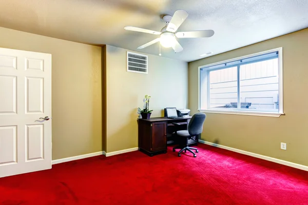 Zeytinyağı ve kırmızı ofis Oda Resepsiyon ile — Stok fotoğraf