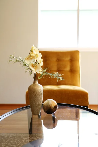 Jednoduchá a hezká dekorace pro světlý pokoj — Stock fotografie