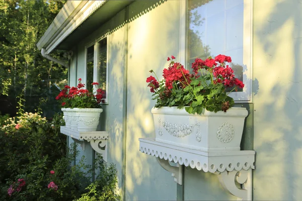 Designed farm house wall — Stock Photo, Image